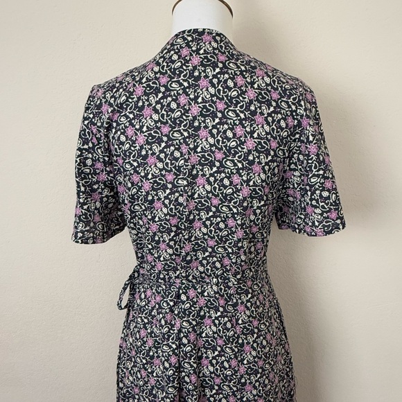 Marine Layer Emlyn Midi Dress in Floral Block Print - Picture 10 of 14